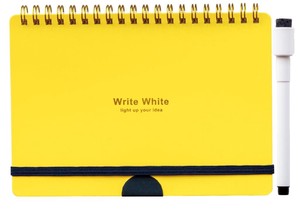Office Item White Board Yellow