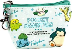Pocket Monster Triangle Mini Pouch Color Green