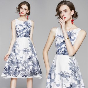 Casual Dress Summer Slim One-piece Dress Ladies' NEW