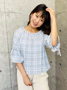 Button-Up Shirt/Blouse Plaid