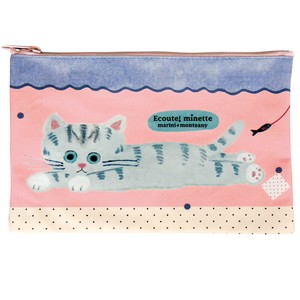 [ ECOUTE! minette] Flat Pouch American Short Hair