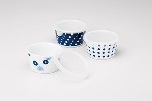 Hasami ware Side Dish Bowl Porcelain Set of 3 Made in Japan