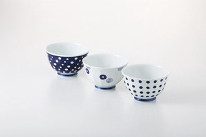 Hasami ware Donburi Bowl Porcelain Bird Made in Japan