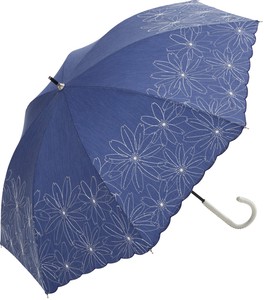 20 S/S All Weather Umbrella Stick Umbrella Margaret Embroidery