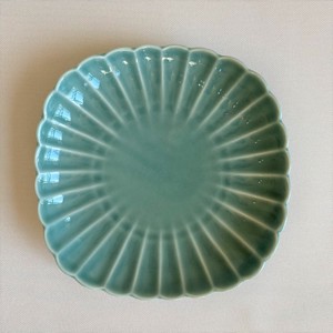 type Dish Turquoise Pastel Made in Japan HASAMI Ware