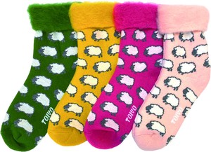 21 Ladies Fluffy Socks Sheep