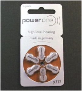 【ボタン電池・乾電池】パワーワン製 補聴器電池  PR41(P312)  PR48(P13)   PR536(P10、PR70)  PR44(P675）