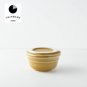 Mino ware Storage Jar/Bag Trip Caramel Western Tableware Made in Japan