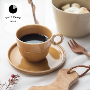 Coffee Cup Saucer Caramel MINO Ware