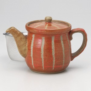 Japanese Teapot Red Horitokusa
