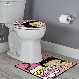 Betty Boop Toilet Mat & Toilet Cover