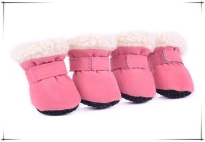 X1832冬の暖かいペット靴子犬の綿靴43#WJA014
