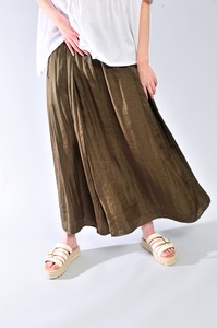 Skirt Satin Long Skirt