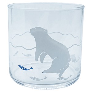 Soba Choko Glass Polar Bear