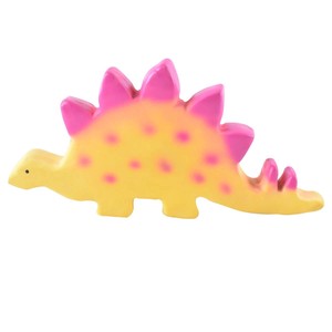 【TIKIRI】Teether  & Bath Toy Stegosaurus 歯固め バストイ ティーザー お風呂 オモチャ 恐竜