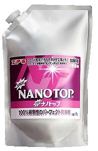 洗浄成分100％植物性　液体石鹸　NANO TOP 詰替え用1L　原液（22％）