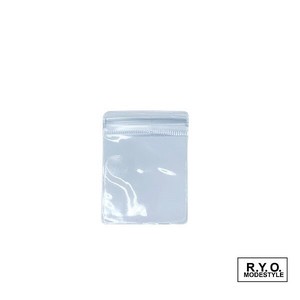 Zipped Plastic Bags 10-pcs 60mm x 87mm