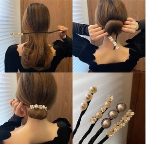 for Kids Pearl Hairpin Christmas Hair Accessory Hair Elastic