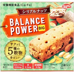 Balance Power Big Cereal Nut 2 bags 4 Pcs