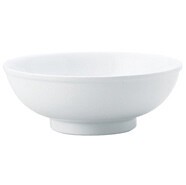 Mino ware Donburi Bowl White 6-sun Made in Japan