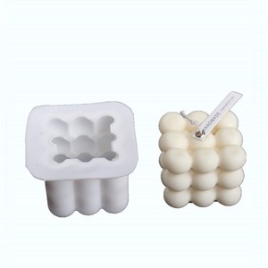 シリコーン型 3Dキューブ キャンドル用 石鹸 DIY工芸品 装飾品 大