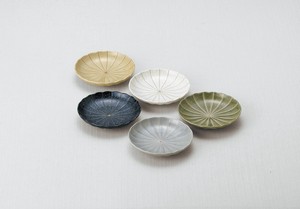 Rotana Plate 5P Made in Japan Mino Ware Porcelain