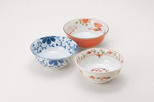 Mino ware Donburi Bowl Porcelain Bird Ramen Bowl Made in Japan