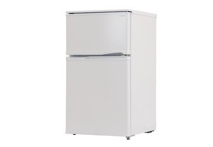 2 Freeze Refrigerator 9 White Black Silver