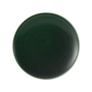 Mino ware Main Plate Green 22cm Made in Japan