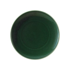 Mino ware Main Plate Green 19.5cm Made in Japan