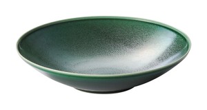Mino ware Donburi Bowl Green 23.5cm Made in Japan