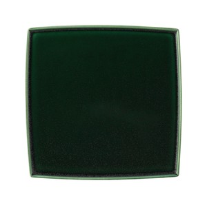 Mino ware Main Plate Green 25.5cm Made in Japan