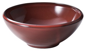 美浓烧 小钵碗 餐具 经典 红色 14cm 日本制造