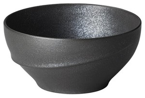 Mino ware Side Dish Bowl black Crystal 15cm Made in Japan