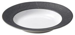 Mino ware Donburi Bowl black 25.5cm Made in Japan