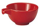 美浓烧 小钵碗 餐具 红色 日本制造