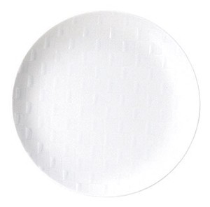 Mino ware Main Plate White 25.5cm Made in Japan