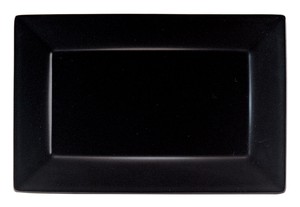 Mino ware Main Plate black 31cm Made in Japan
