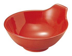 Mino ware Small Plate Red Mini Made in Japan