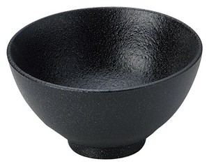 Mino ware Donburi Bowl Charcoal -Dyed 14.5cm Made in Japan