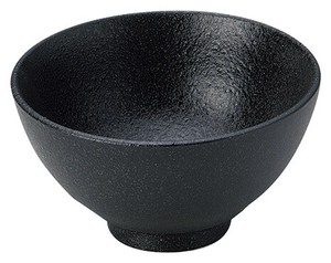 Mino ware Donburi Bowl Charcoal -Dyed 11.5cm Made in Japan
