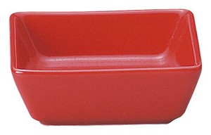 Mino ware Donburi Bowl Red 6.5cm Made in Japan
