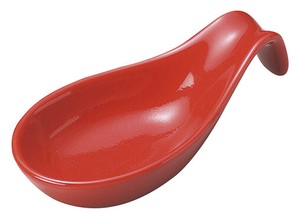 美浓烧 小餐盘 餐具 红色 日本制造