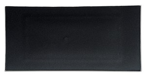 Mino ware Main Plate black 26cm Made in Japan