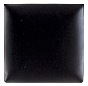 Mino ware Main Plate black 25cm Made in Japan