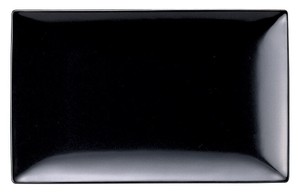 Mino ware Main Plate black 31.5cm Made in Japan