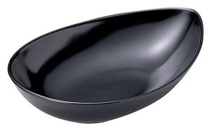 Mino ware Main Plate Dew Drop black 27.5cm Made in Japan
