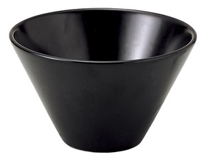 Mino ware Donburi Bowl black 16.5cm Made in Japan