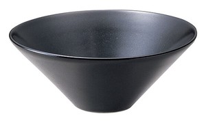 Mino ware Donburi Bowl black 18cm Made in Japan