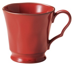 Mino ware Mug Red Vintage Made in Japan